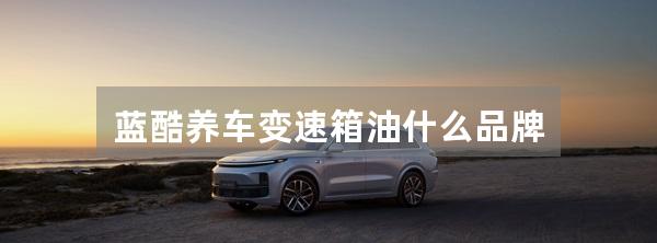 蓝酷养车变速箱油什么品牌