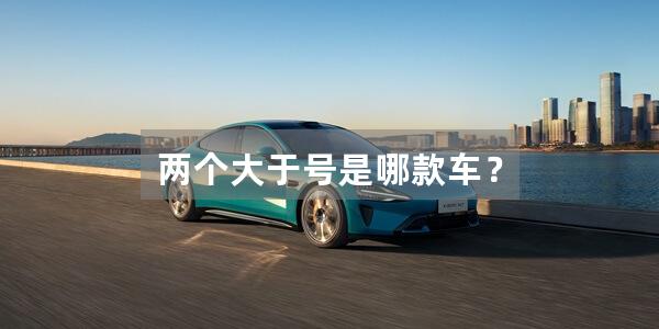 两个大于号是哪款车？