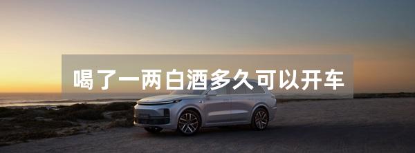 喝了一两白酒多久可以开车