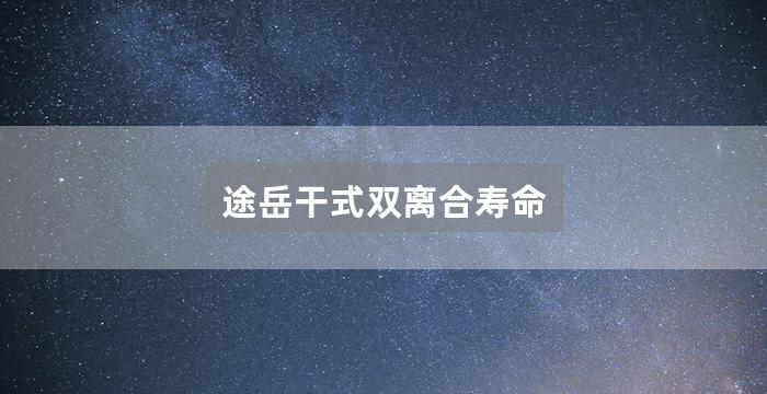 途岳干式双离合寿命