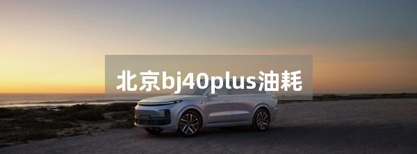 北京bj40plus油耗