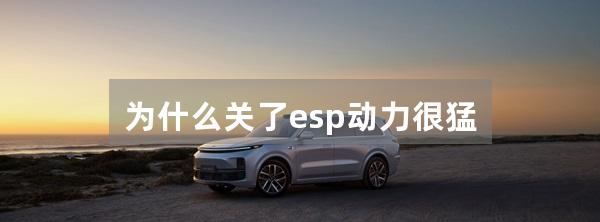 为什么关了esp动力很猛