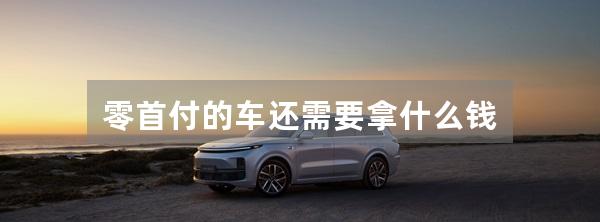 零首付的车还需要拿什么钱