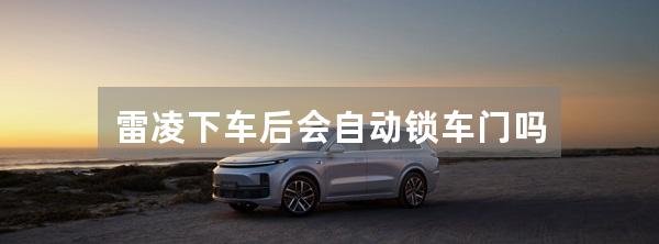 雷凌下车后会自动锁车门吗