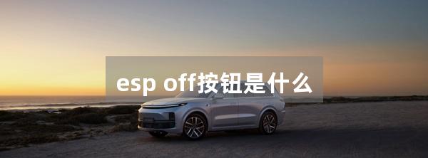 esp off按钮是什么