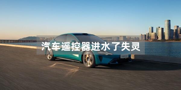 汽车遥控器进水了失灵
