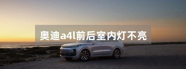 奥迪a4l前后室内灯不亮